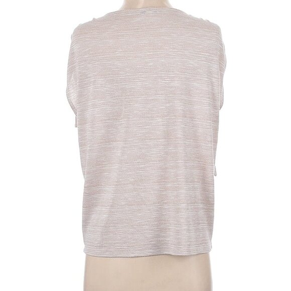 Light Gray Halston Sleeveless Top - Picture 2 of 6